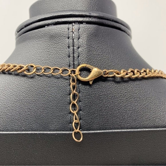 Southwestern Boho Blue Teal Beaded Necklace - Picture 5 of 7